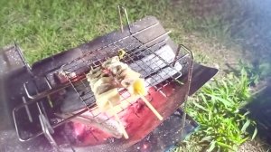 ピコグリルと炭火で焼く豚ナンコツ