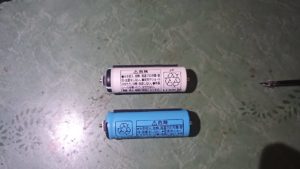 電動歯ブラシの電池EW-DE41